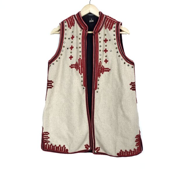 Scotch & Soda Sweaters - Scotch & Soda Nomadic Dreams Embroidered Vest